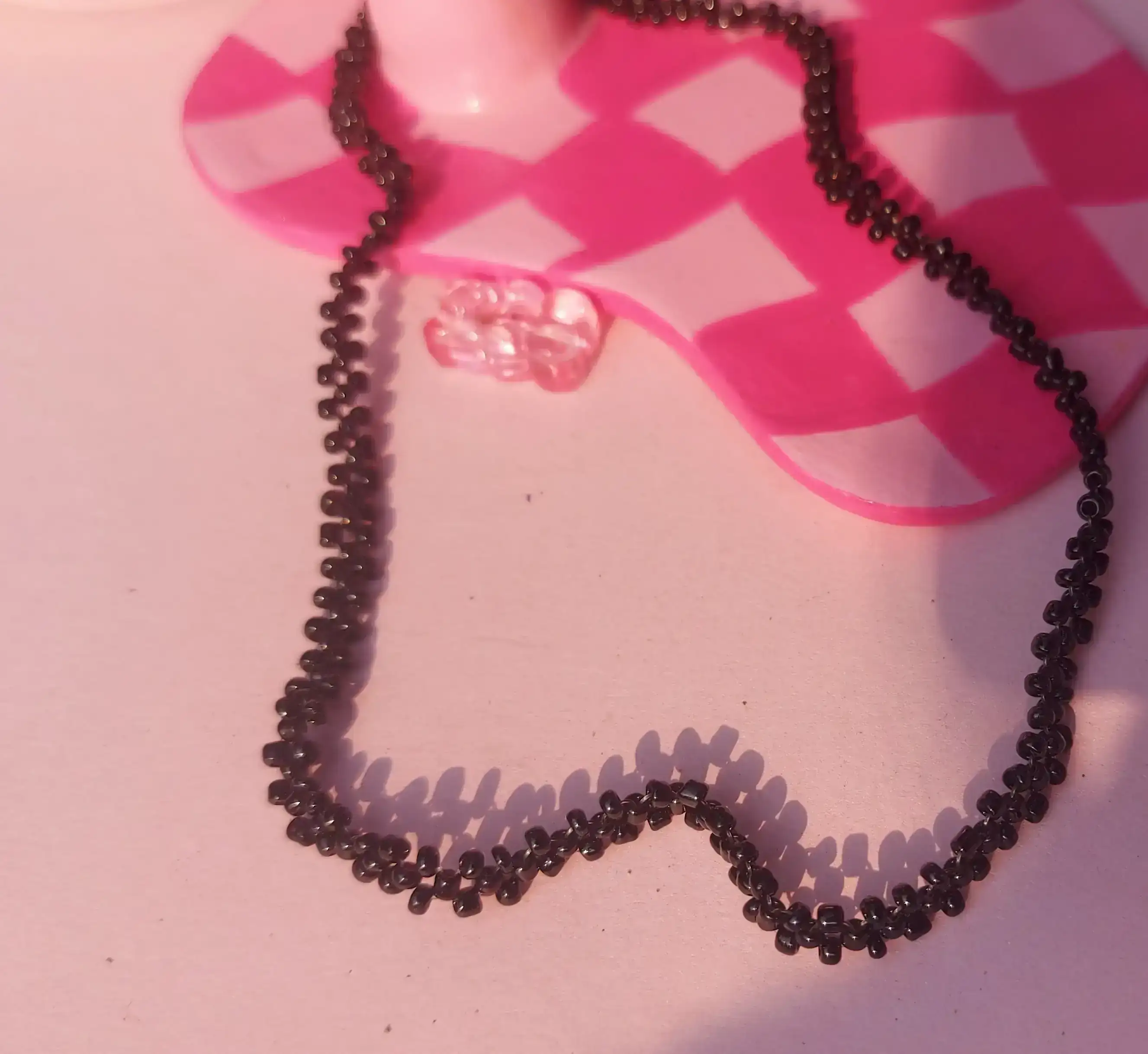 Choker tejido 