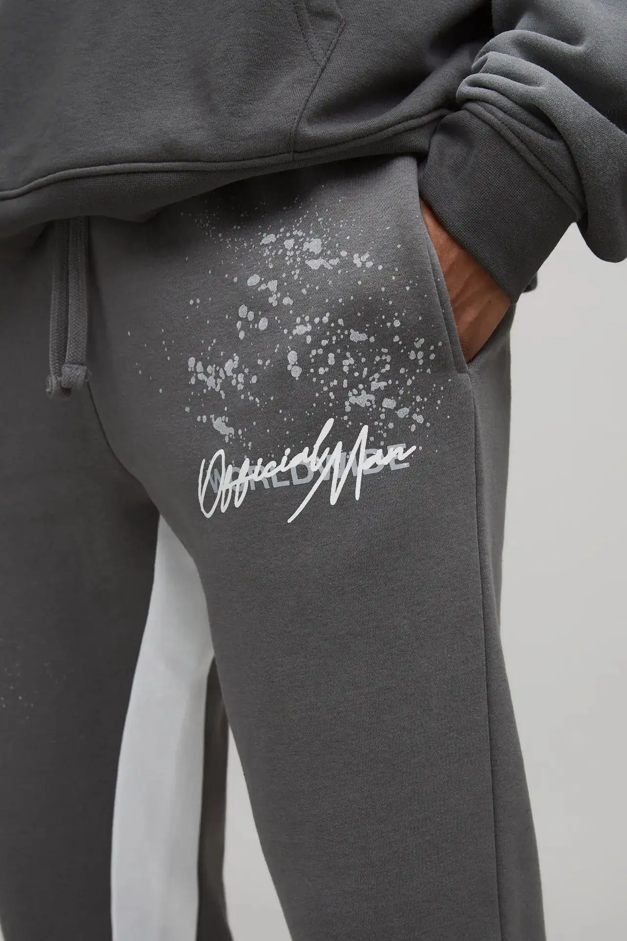 Slim Stacked Flare Jogger - Size M/L 2