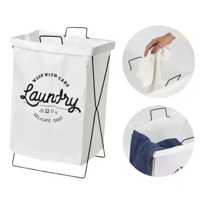 CANASTO P/ROPA PLEGABLE POLIESTER 