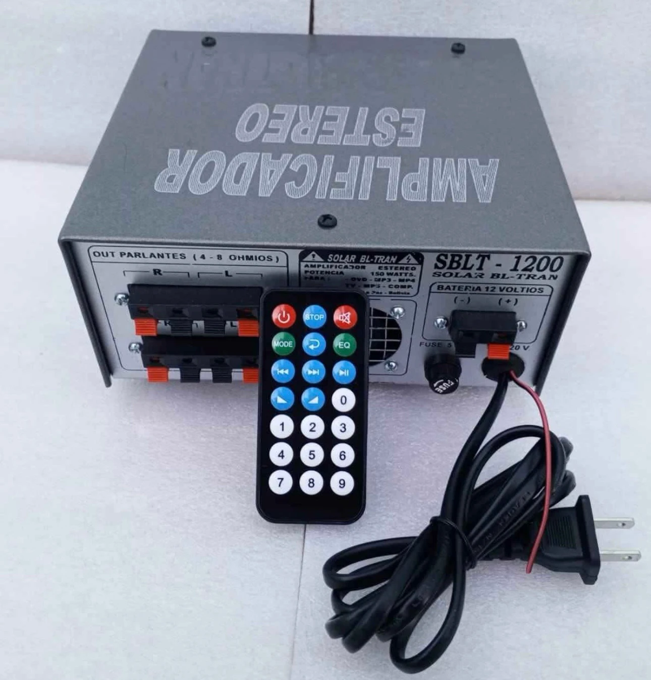 Amplificador SOLAR 1200W 2