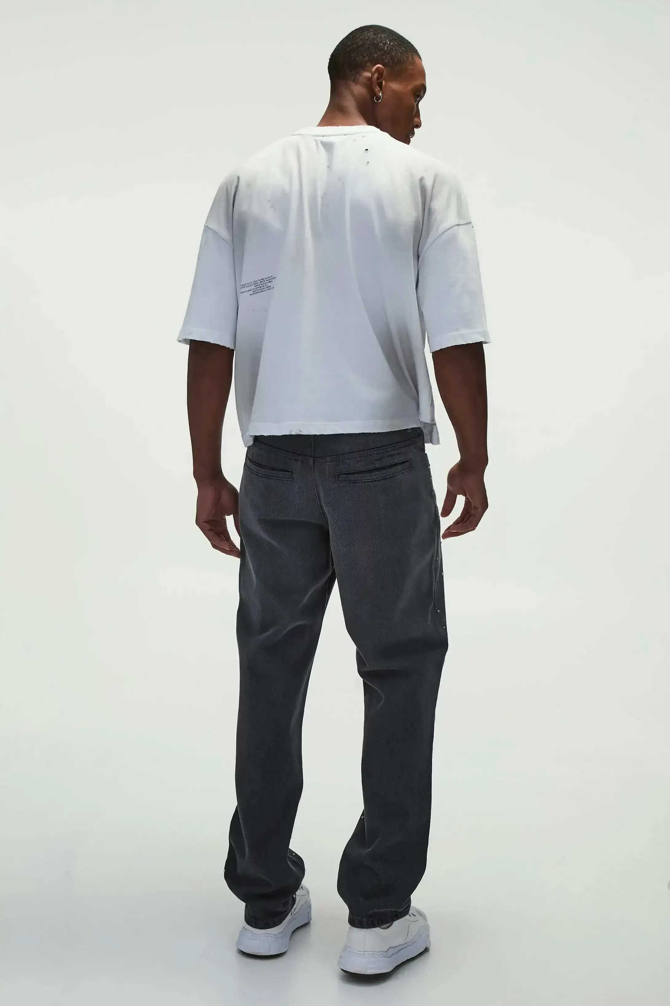 Straight Jeans Rhingstone- 34 3
