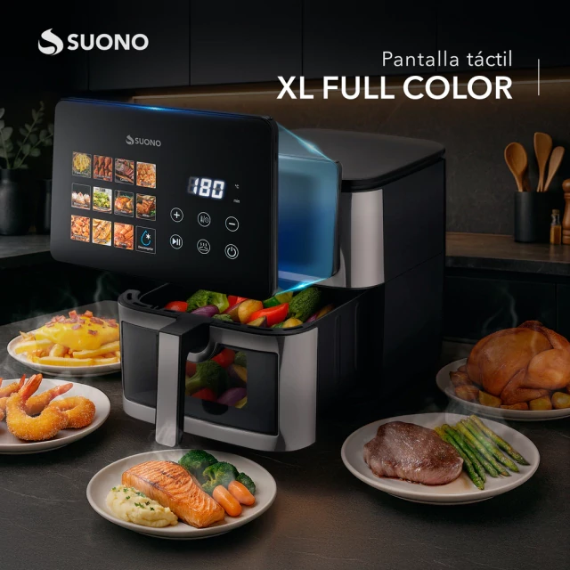 Freidora de Aire SUONP Digital Dual Heating 8.5L 4