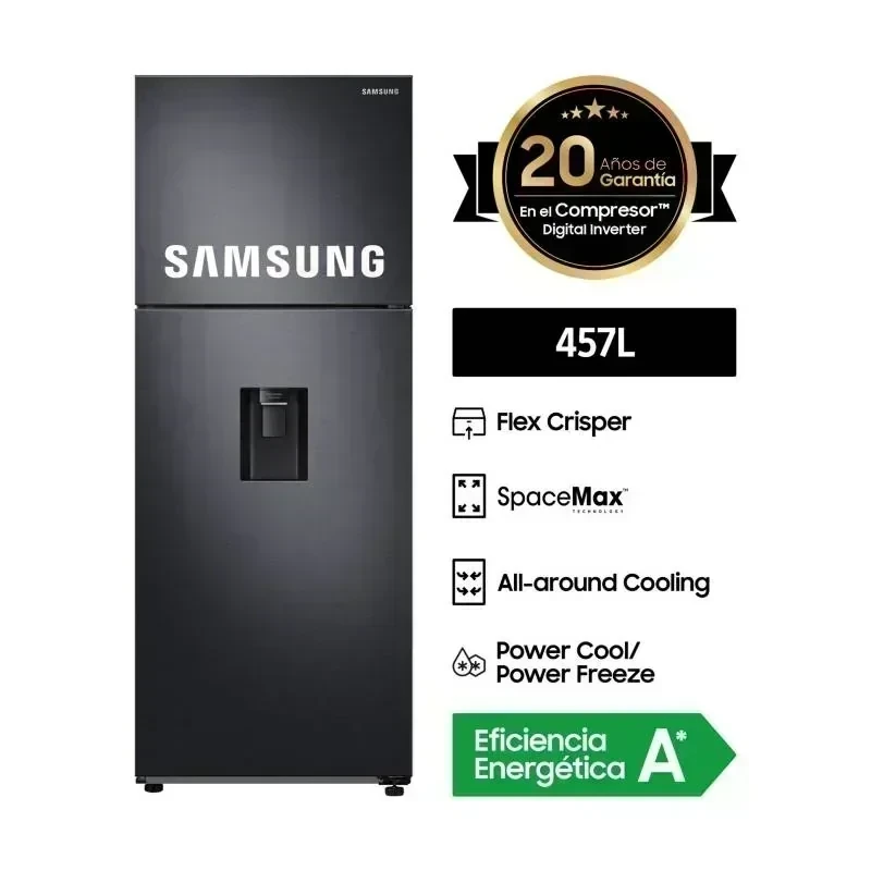 HELADERA SAMSUNG RT48 BLACK INVERTER