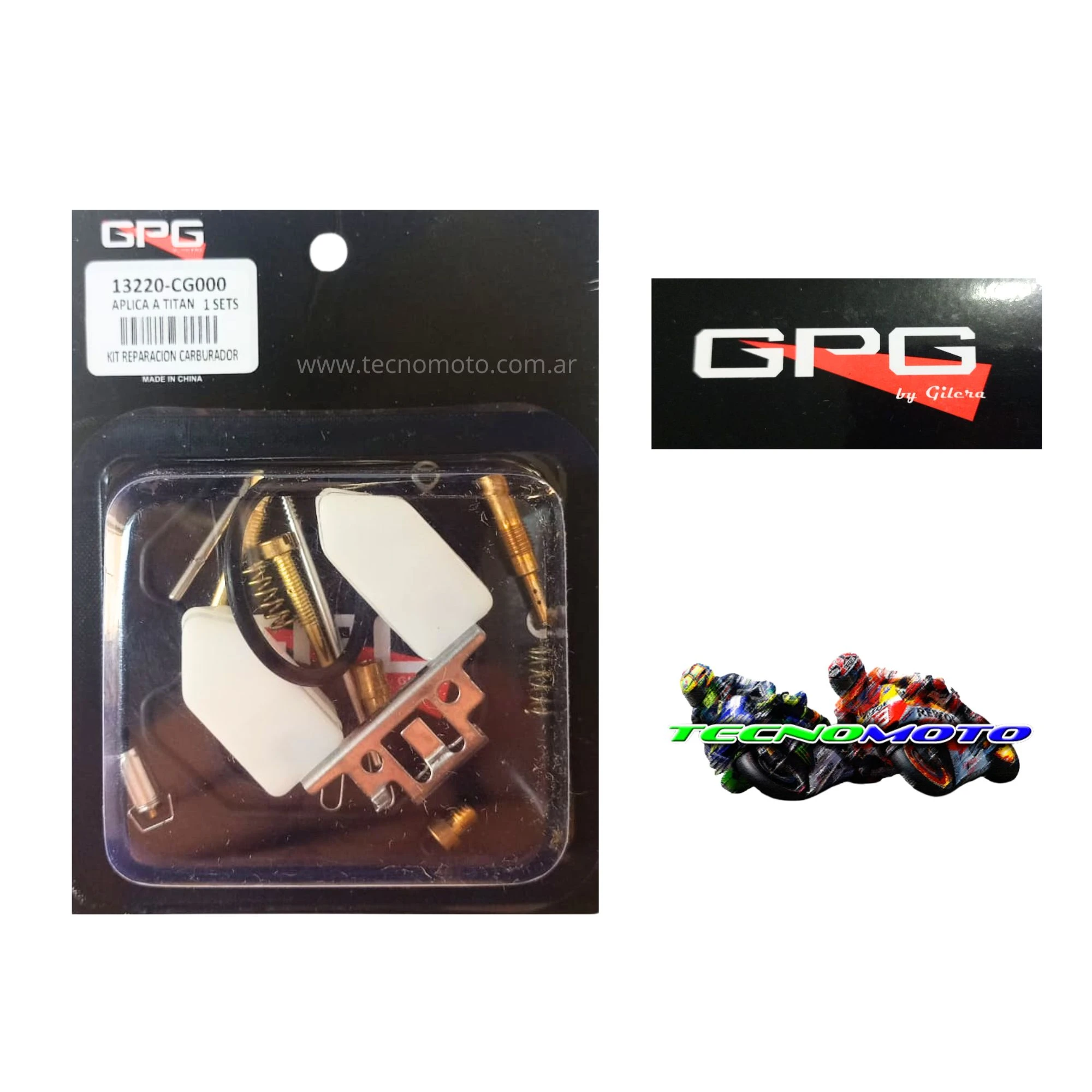 KIT REP.CARBURADOR HONDA 125 T/2000 ES-48552