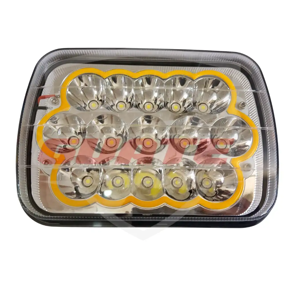 SILVINES LED 5X7 CON DRL AMARILLO 2