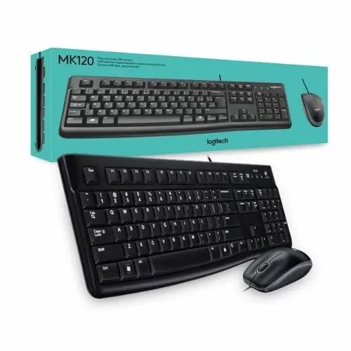 TECLADO RATON MK120 LOGITECH