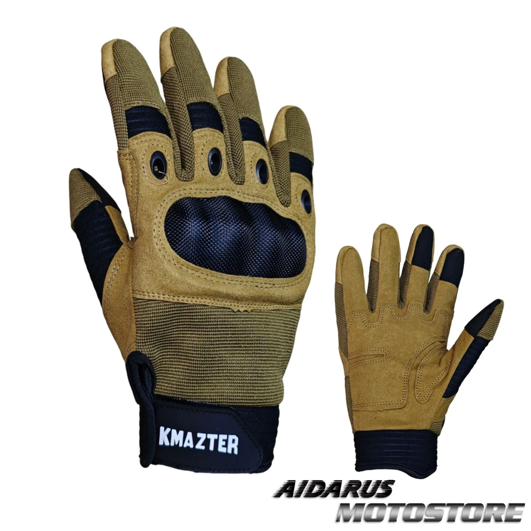 GUANTES PARA MOTO KM21 CAMELLO