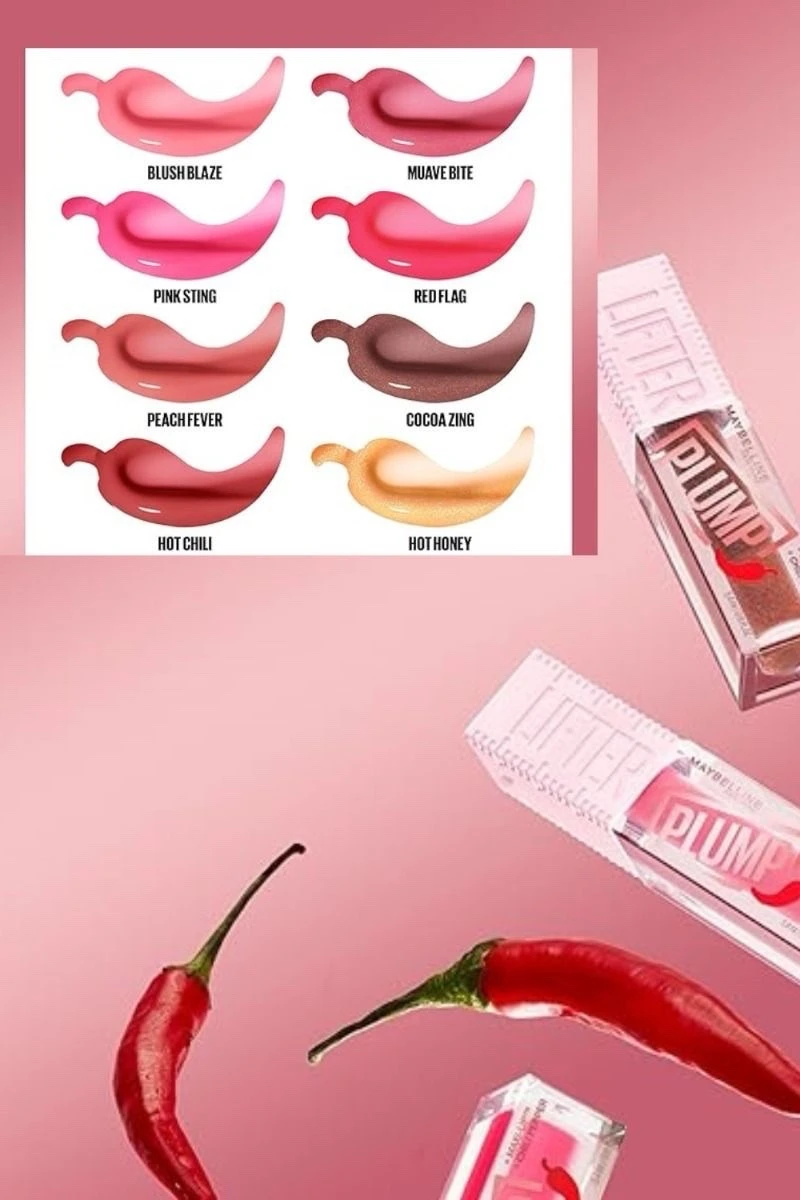 Plump glos maybelline 3