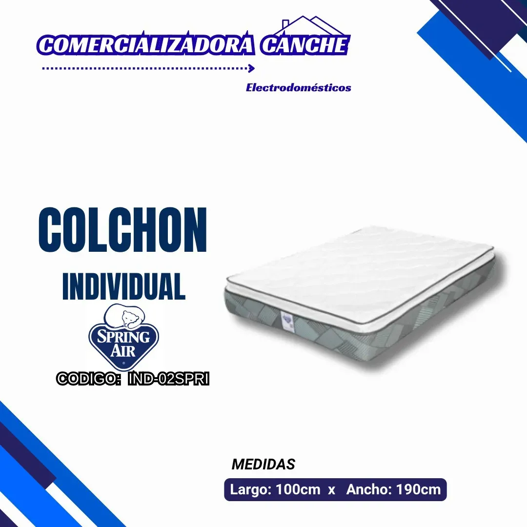 COLCHON INDIVIDUAL SPRINGAIR