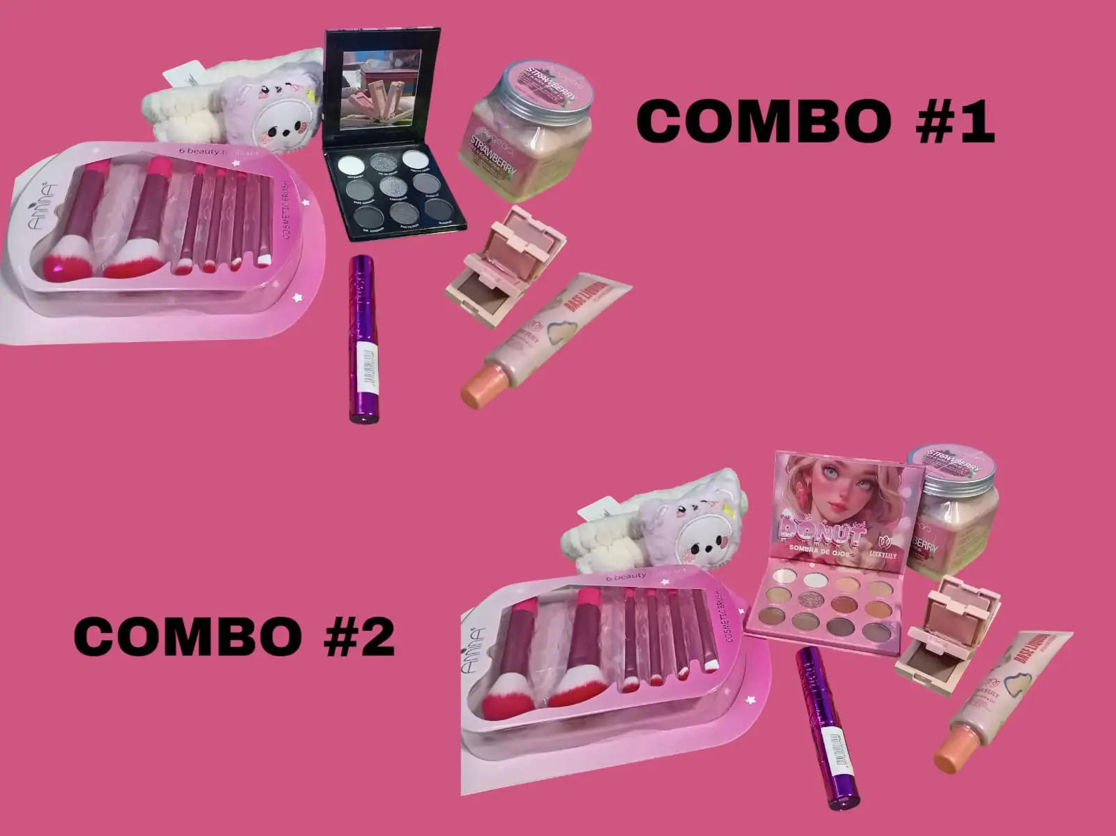 combo maquillaje 
