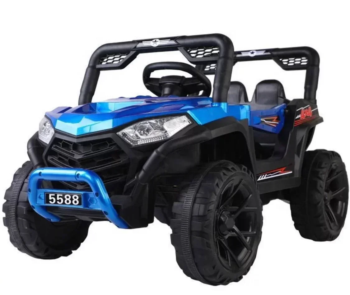 Camioneta Azul Electrica Deportiva  3