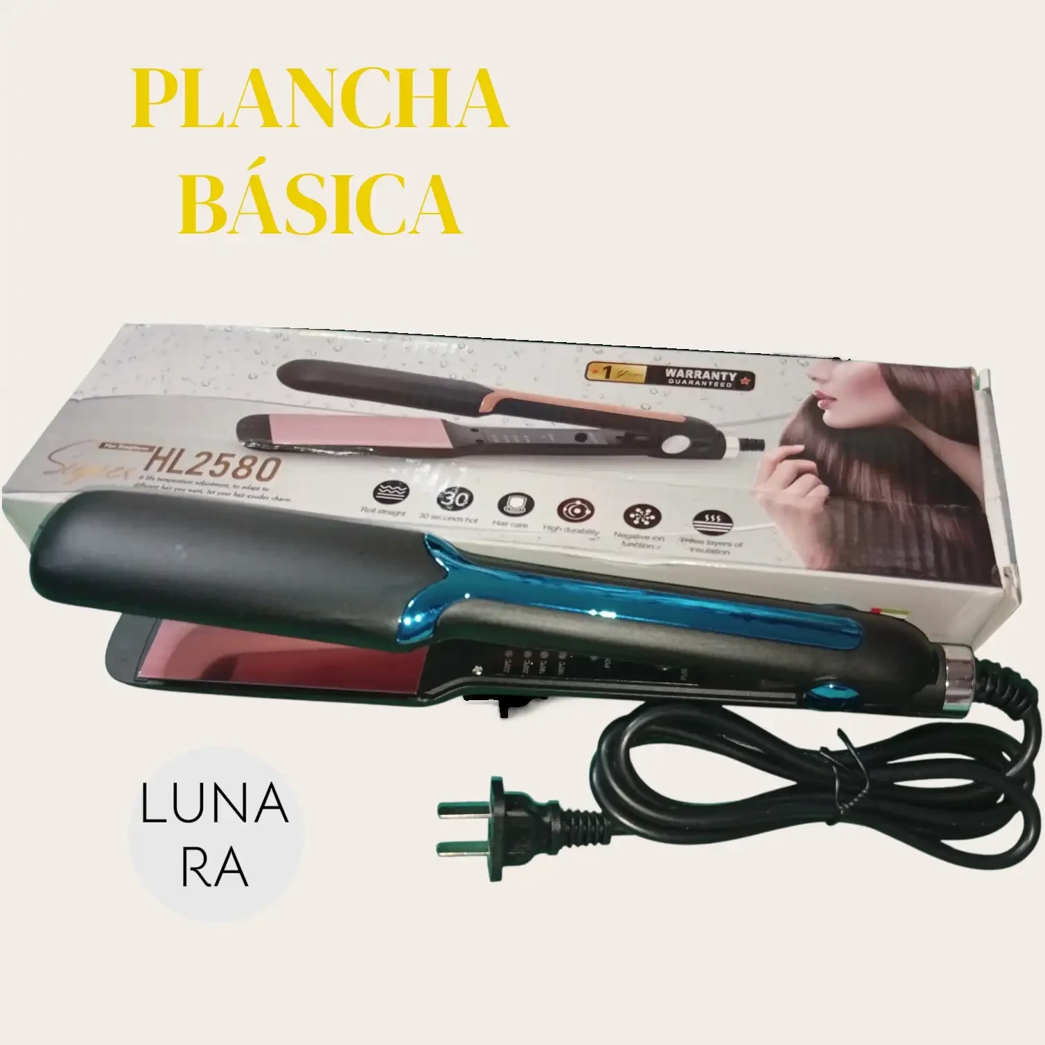 PLANCHA DE QUERATINA BÁSICA 