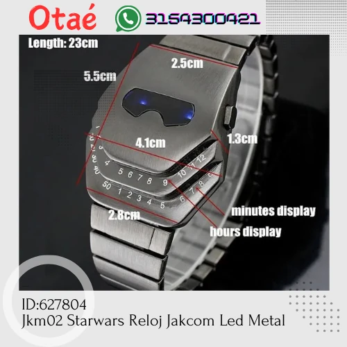 Jkm02 Starwars Reloj Jakcom Led Metal 2