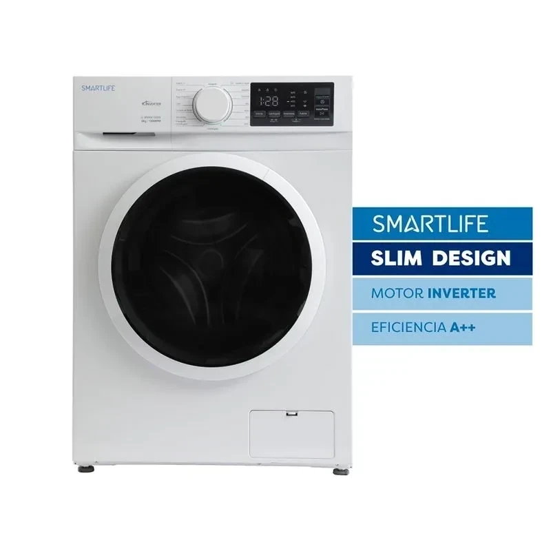 Lavarropas Automático Smartlife 6kg Inverter Slim Design