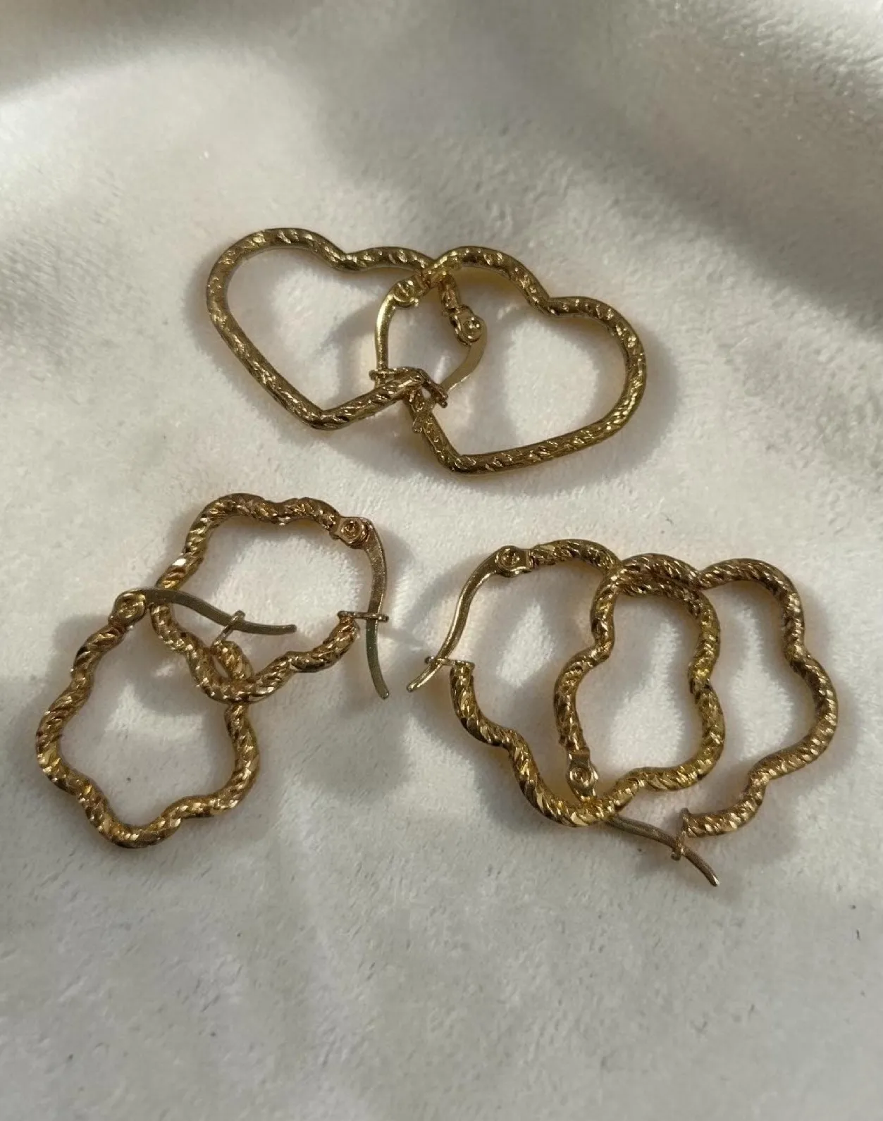 Argollas Acero inoxidable Varios diseños 