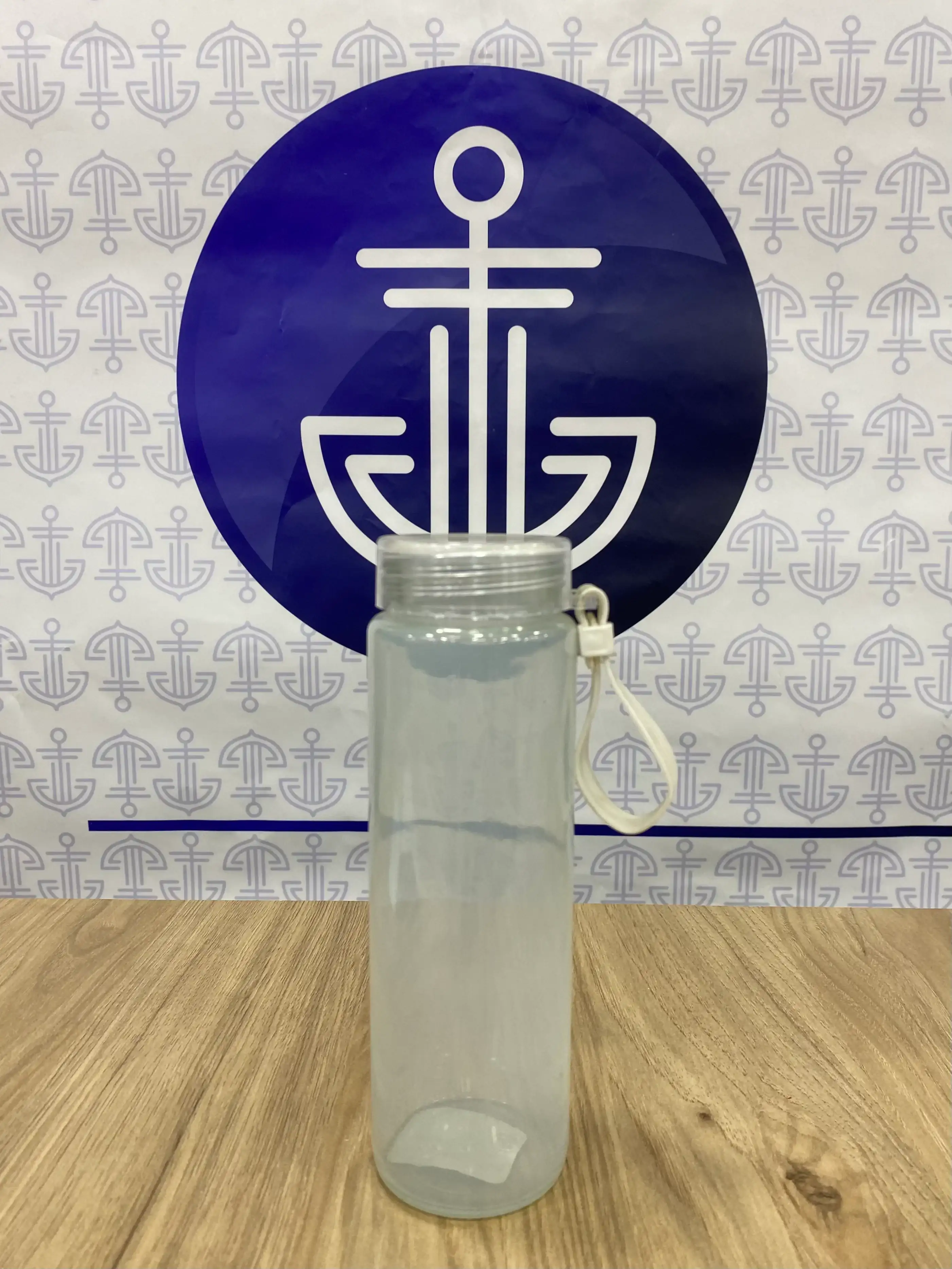 CARAMAÑOLA DE VIDRIO TAPA TRANSPARENTE