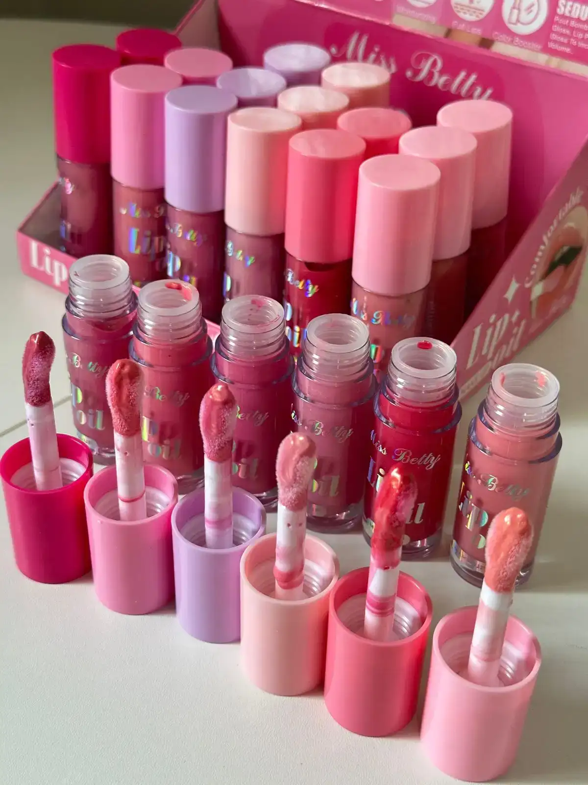 Lip Oil con Color
