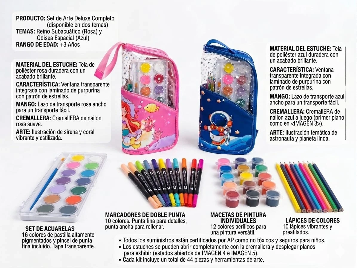 ESTUCHE DE ARTE MAGIC 2
