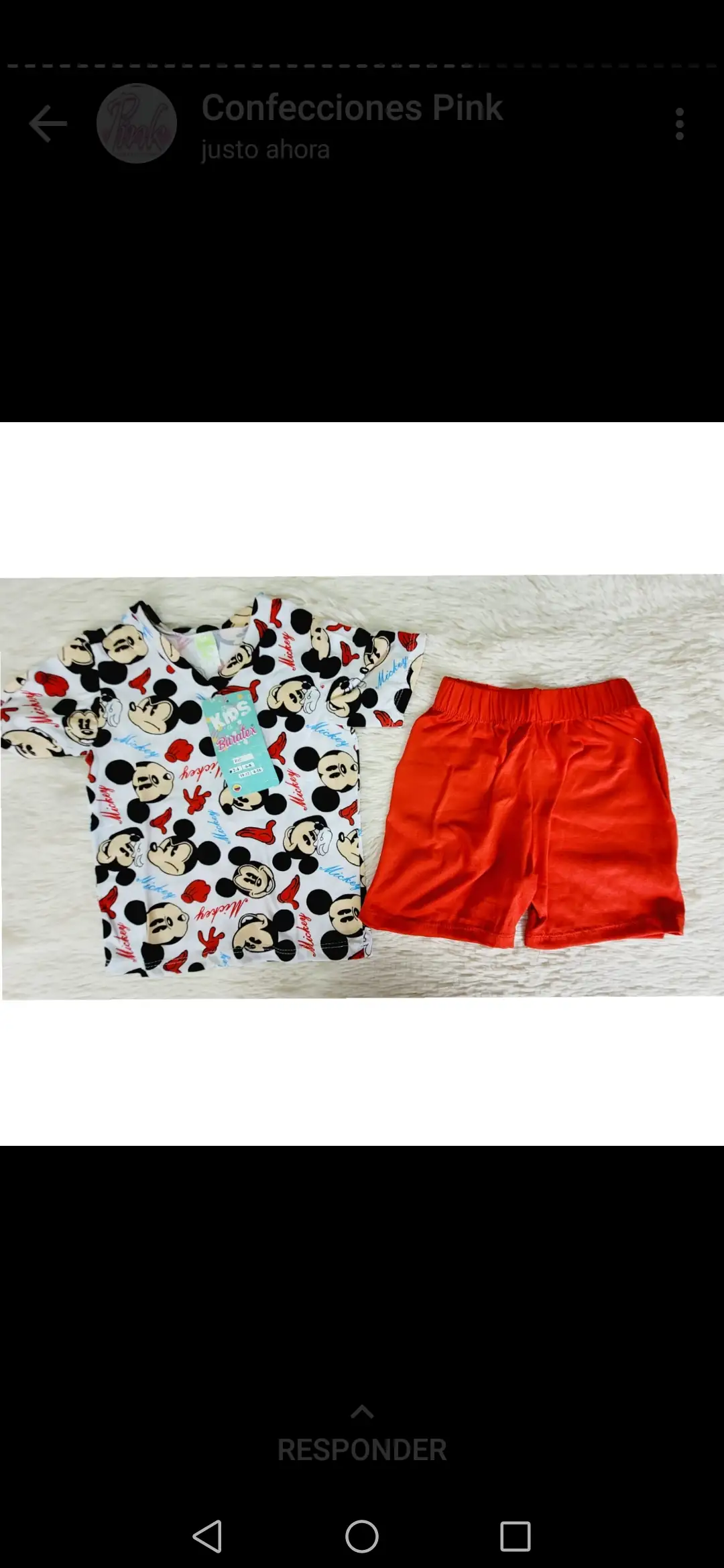Pijama niño