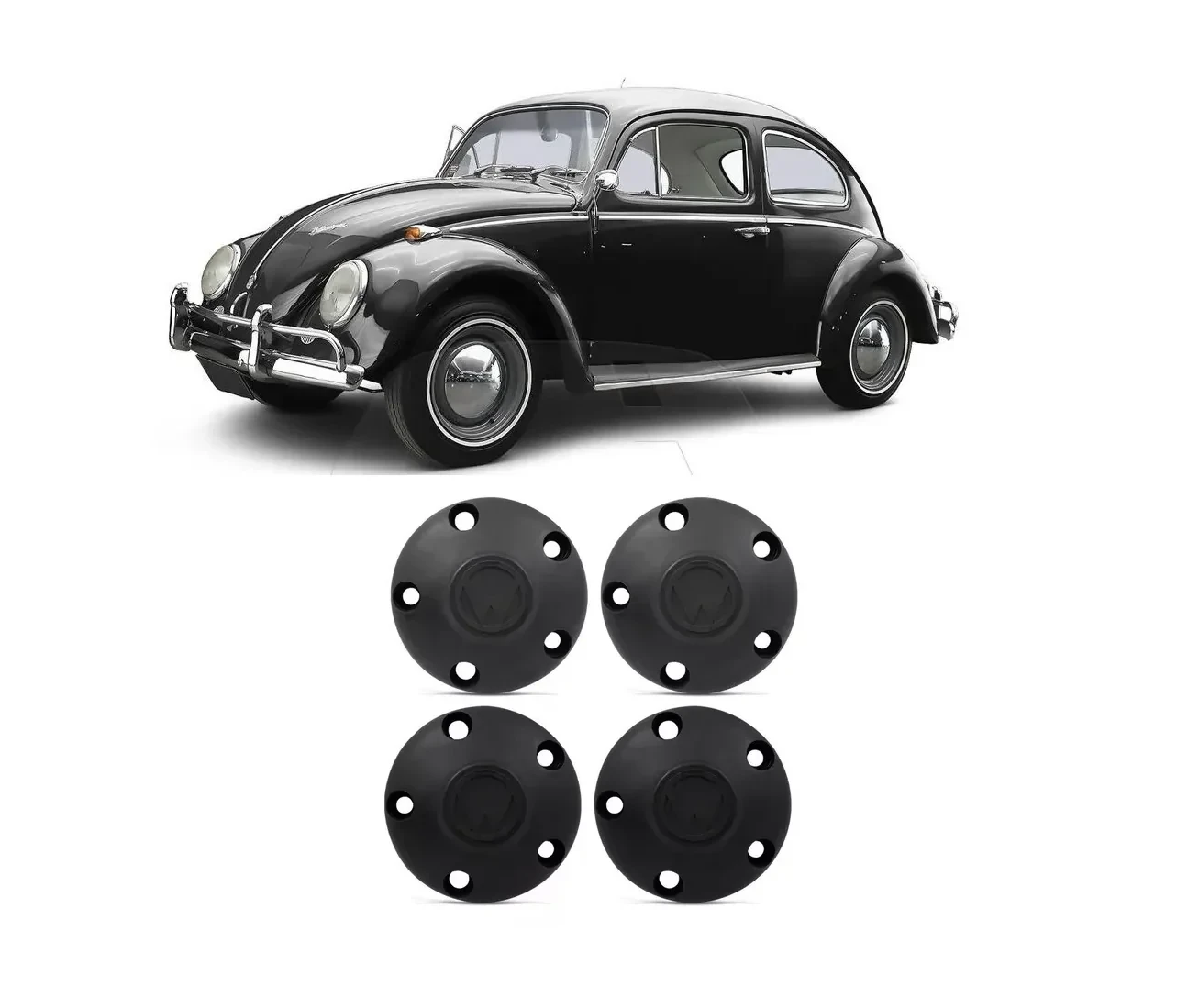 Juego tapa aros Kombi / Fusca 5 pernos 165405 / 5121