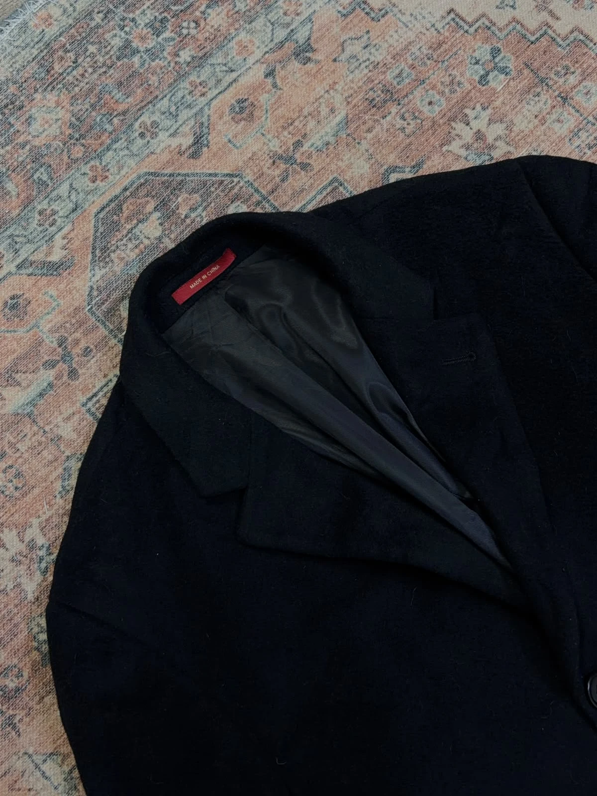 LAUREN RALPH LAUREN WOOL-BLEND OVERCOAT 6