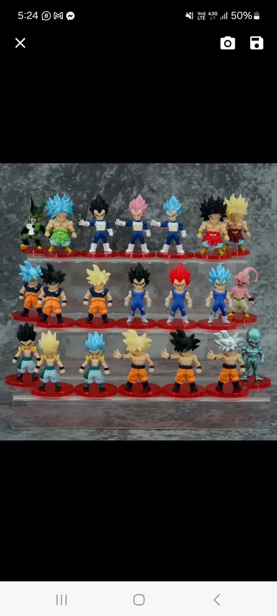 Set DbZ 21 pcs