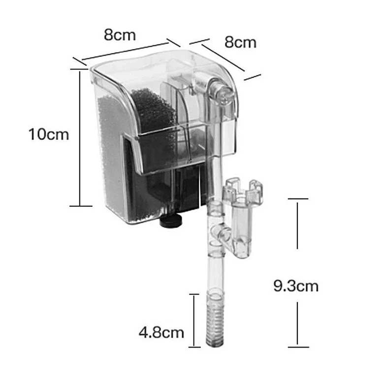 Filtro Externo Sobo Wp-206h 3w 250l/h 3