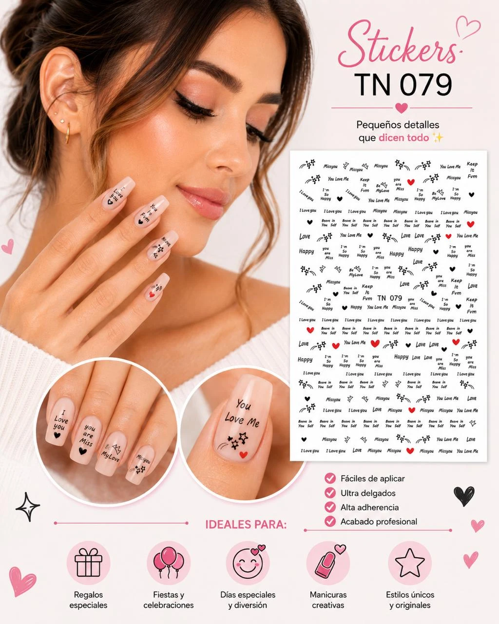lamina de para uñas sticker tn079.jfif