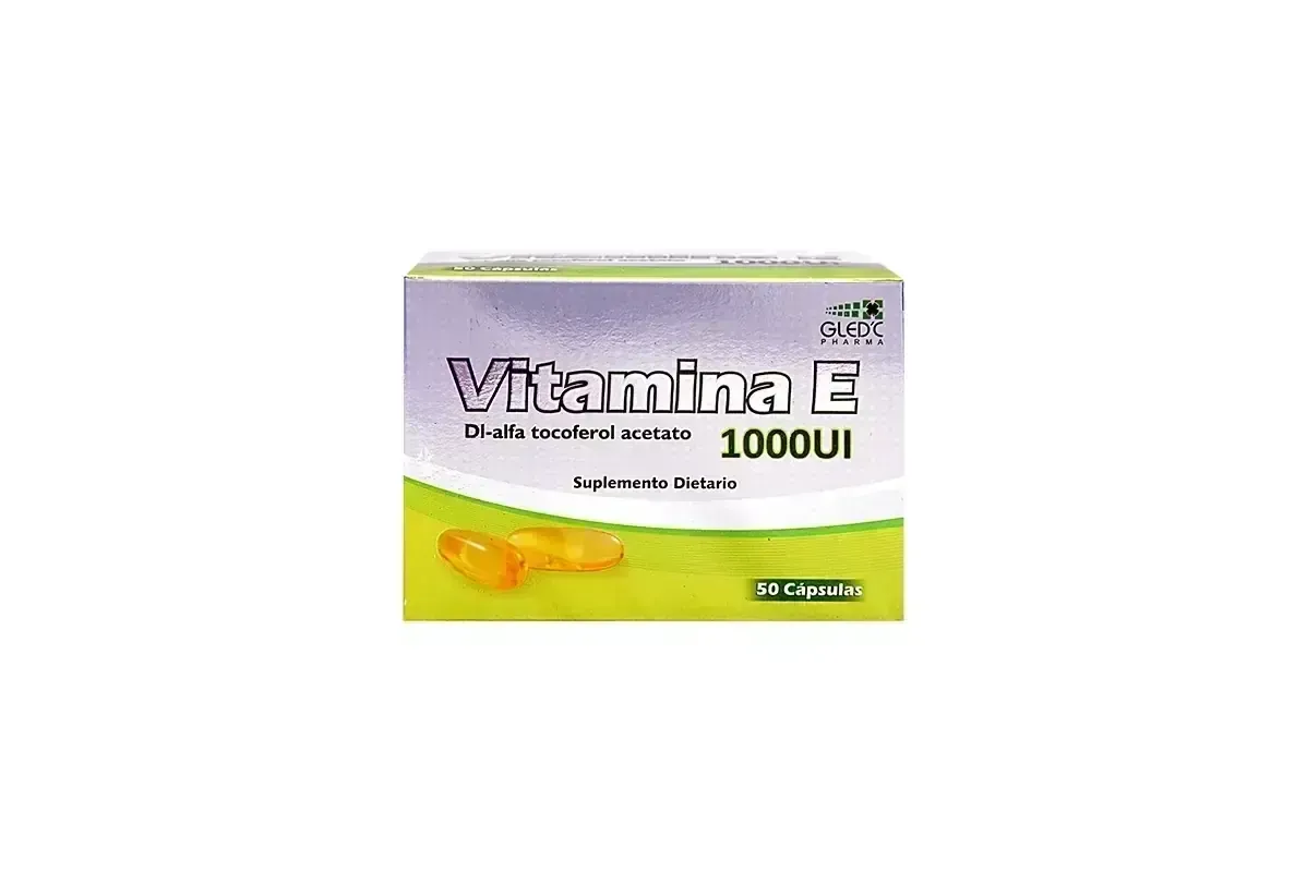 VITAMINA E 1000UI BLISTER X 50 PERLAS GLED´C