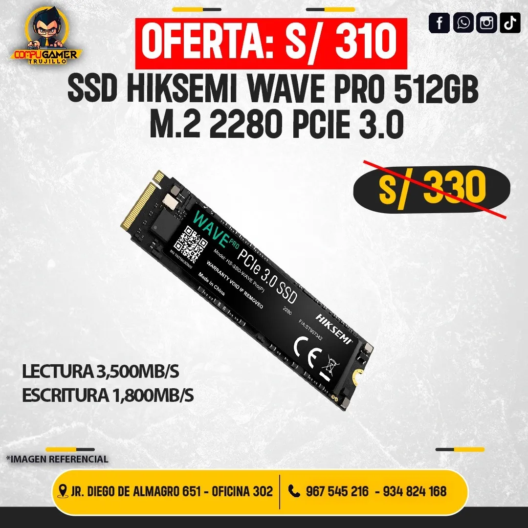 SSD HIKSEMI WAVE PRO 512GB M.2 2280 