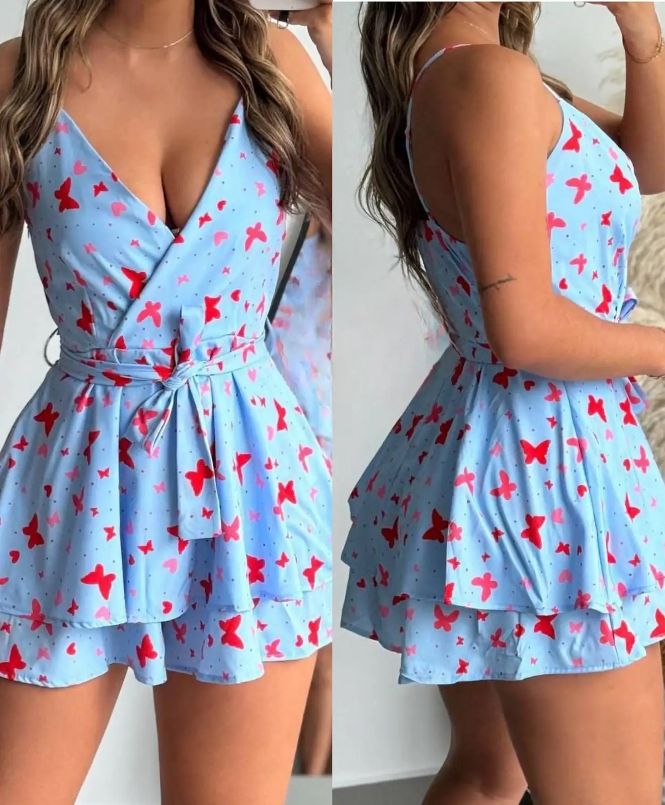 😍🛍️Hermosa colección vestido en golas 💗🌈😍
