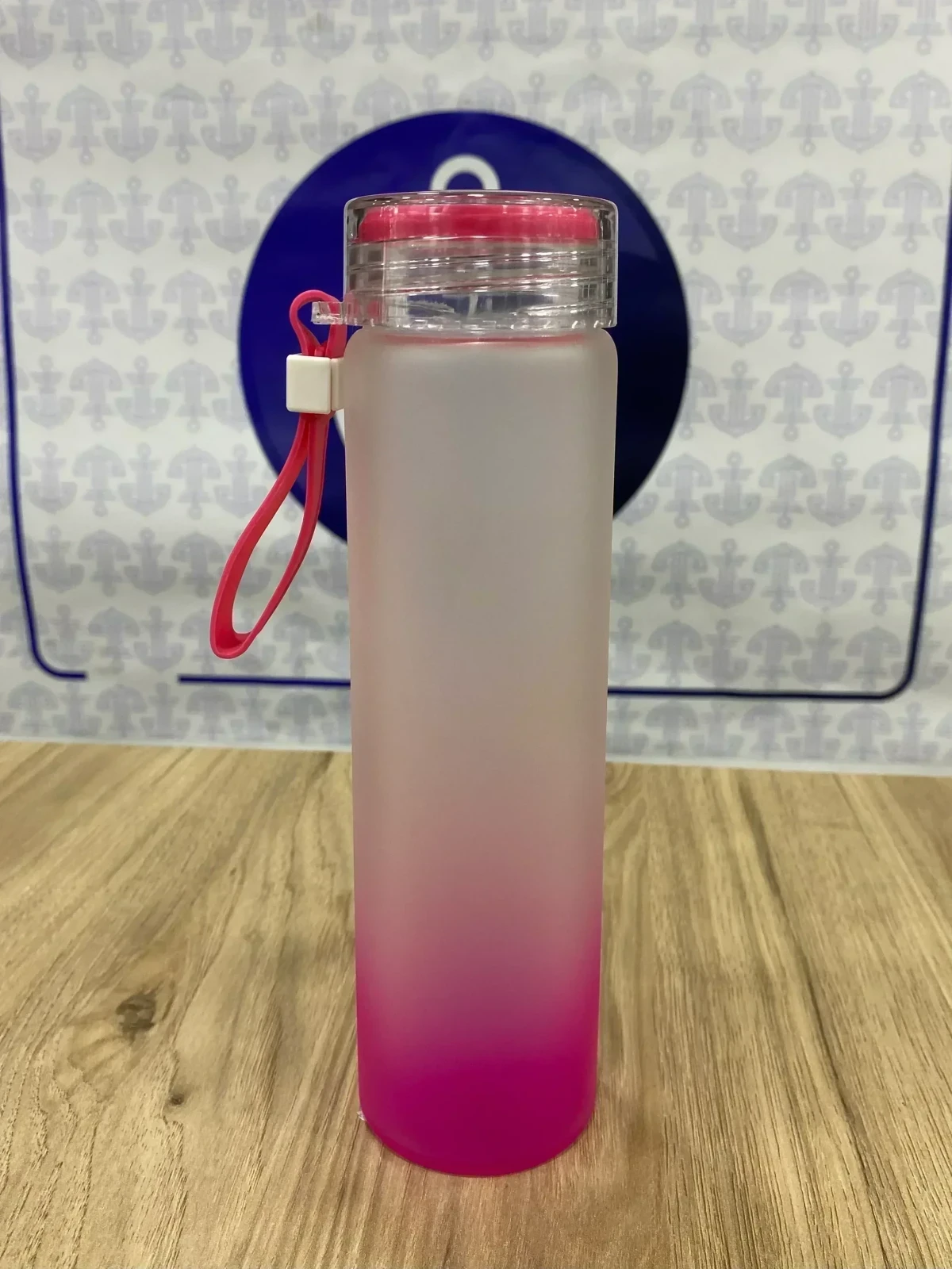 Caramañola De Vidrio Fondo Color 500 Ml 5