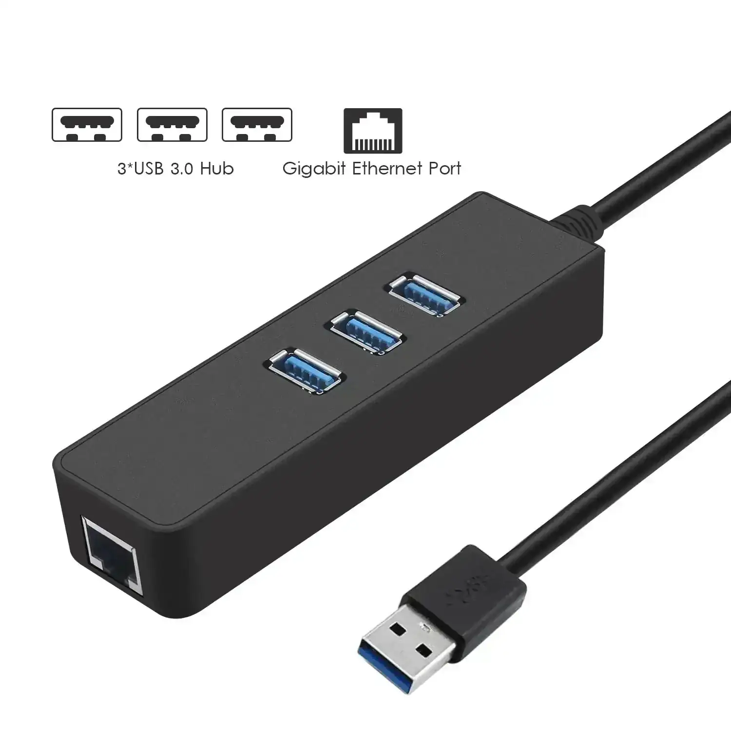 HUB USB +LAN 5
