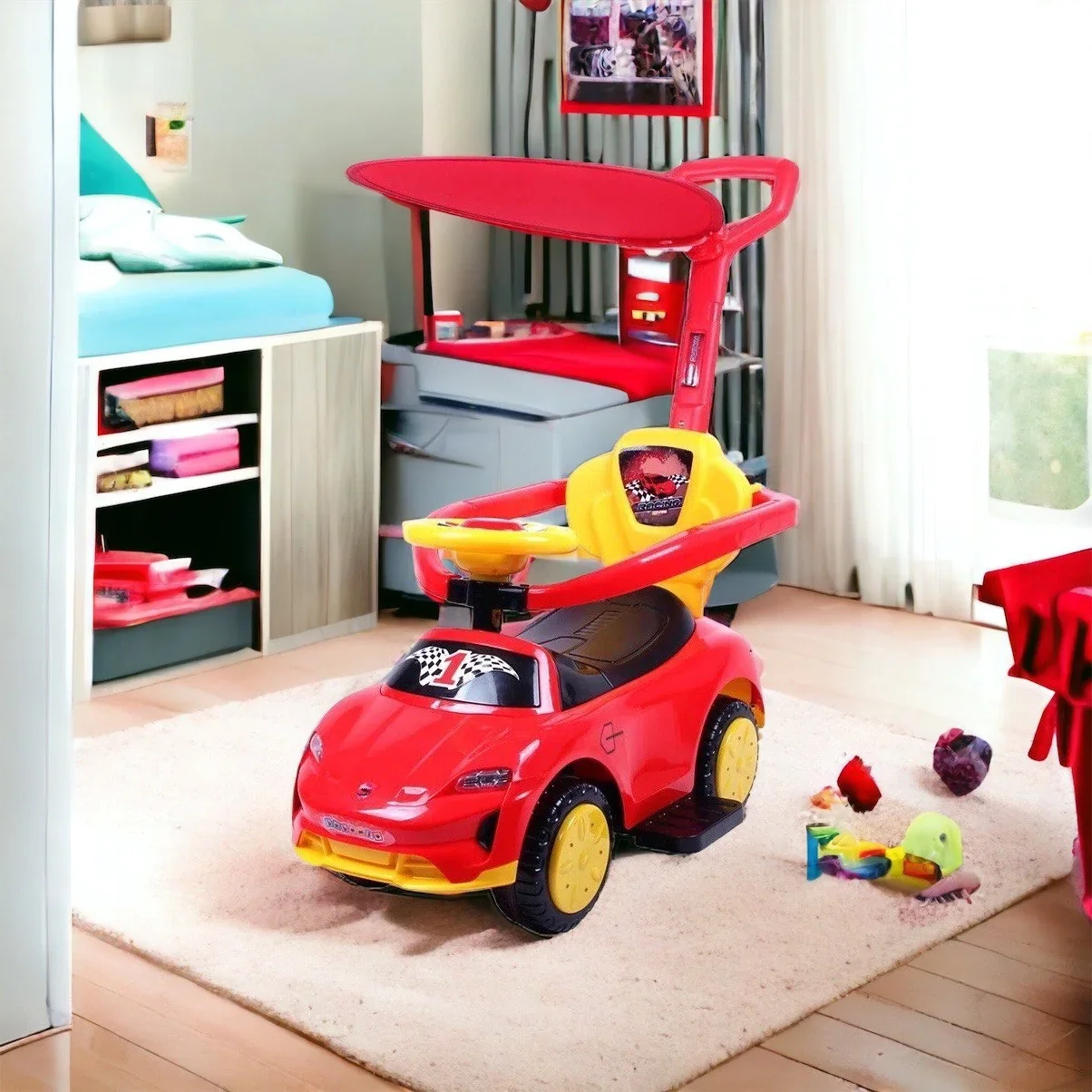 Montable Paseador Bebe Luces  6
