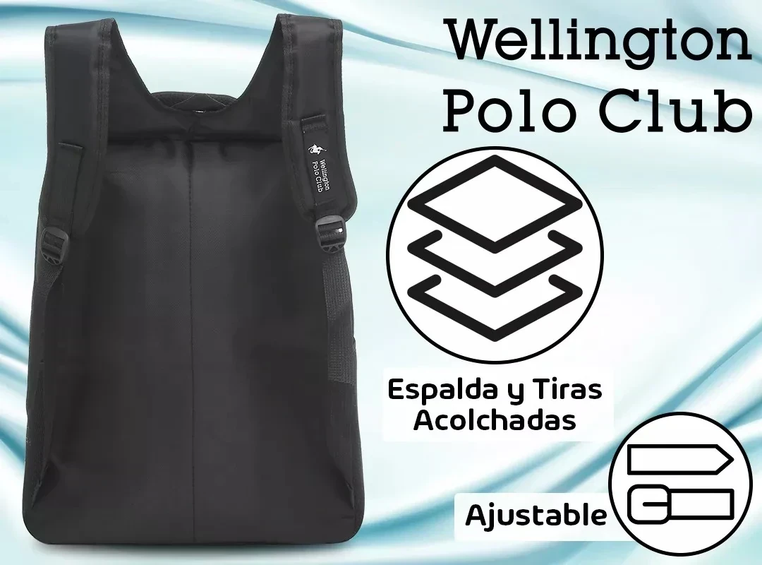MOCHILA PORTANOTEBOOK POLO WELLINGTON 14923 4