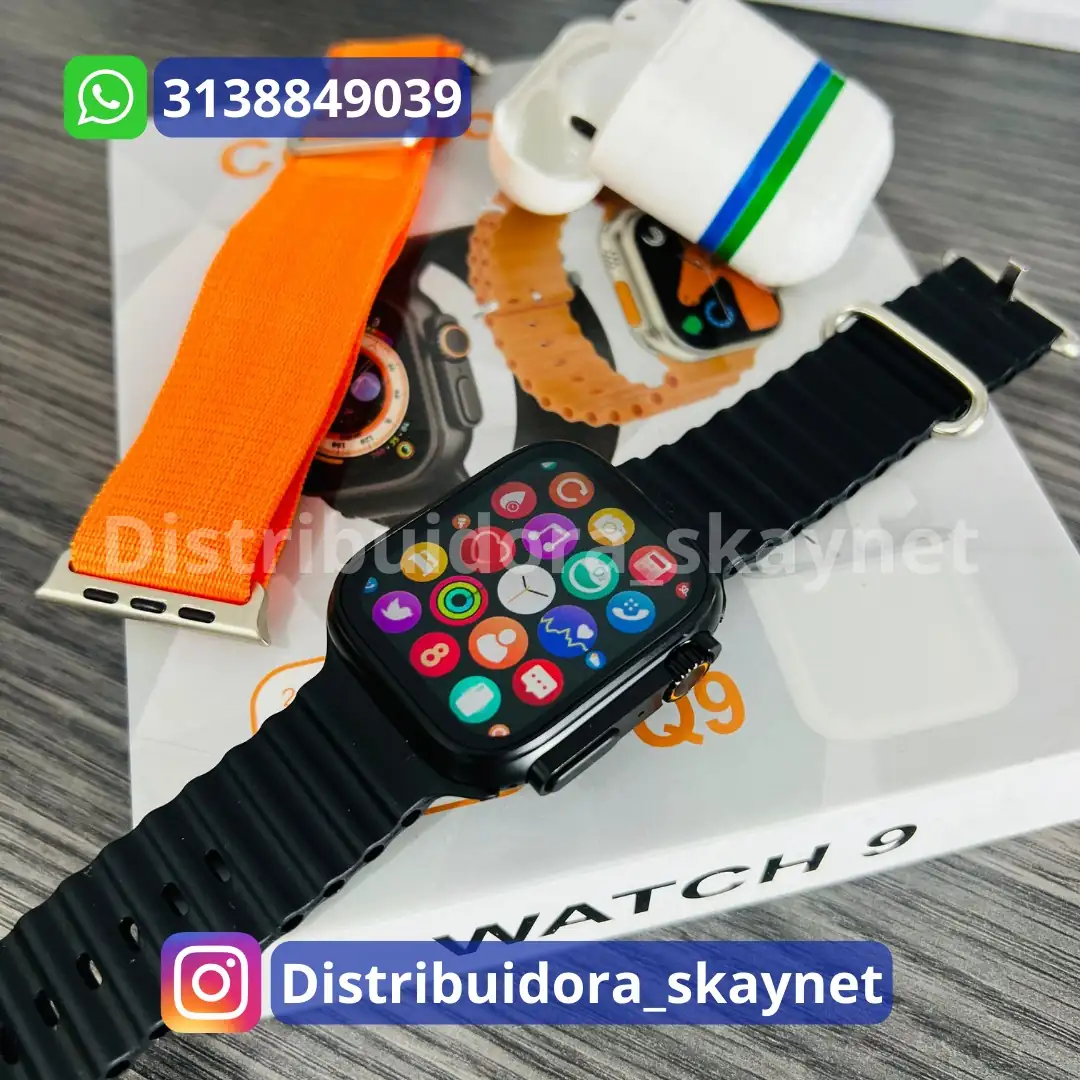 Combo reloj y audífonos Serie 8 ULTRA  3