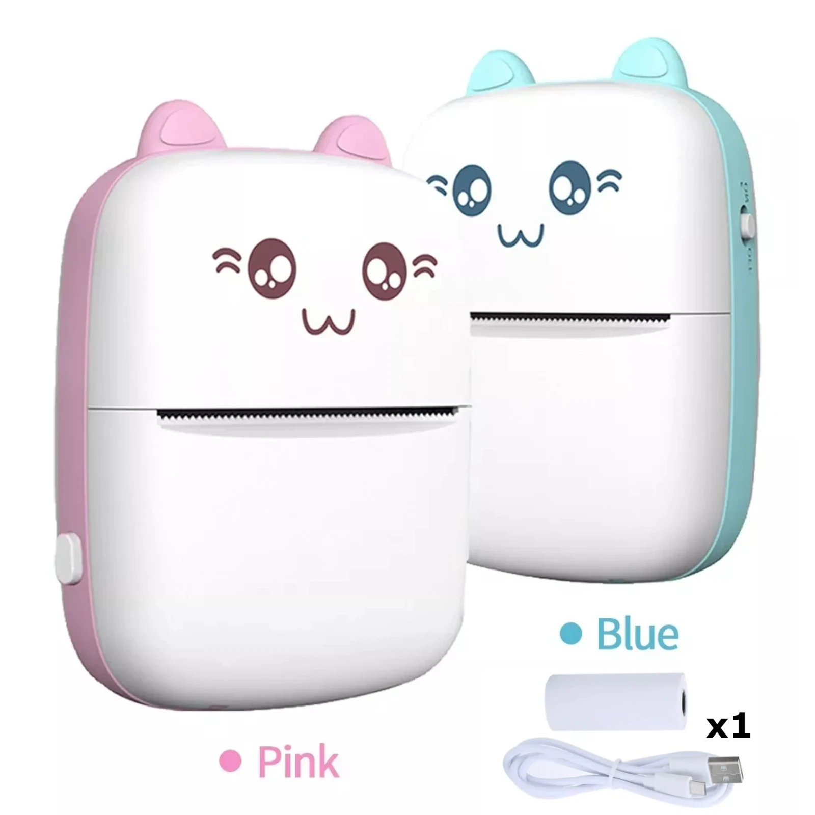 Mini Impresora Termica Portatil Bluetooth / Incluye 1 Rollo De Papel