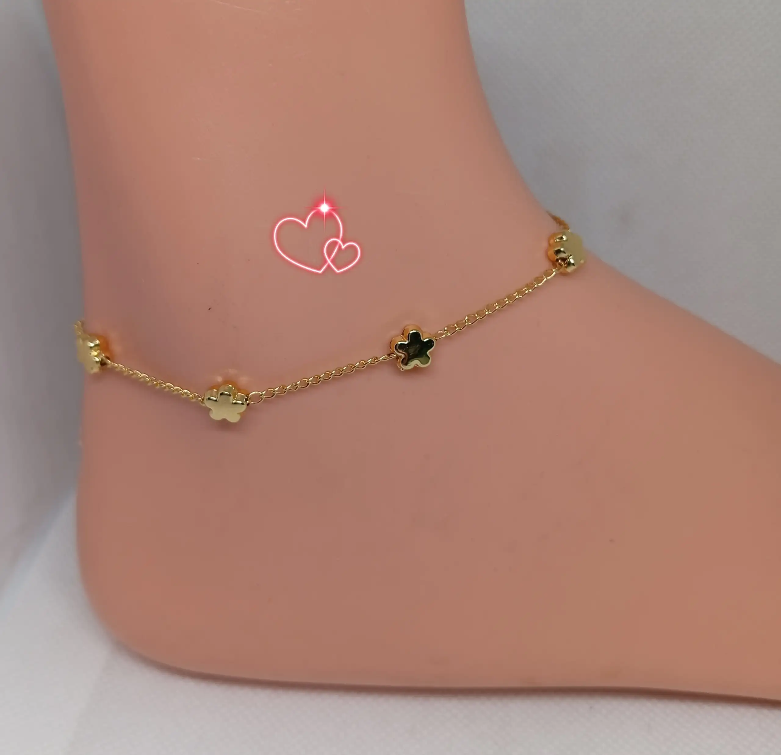 Tobillera de estrellas 