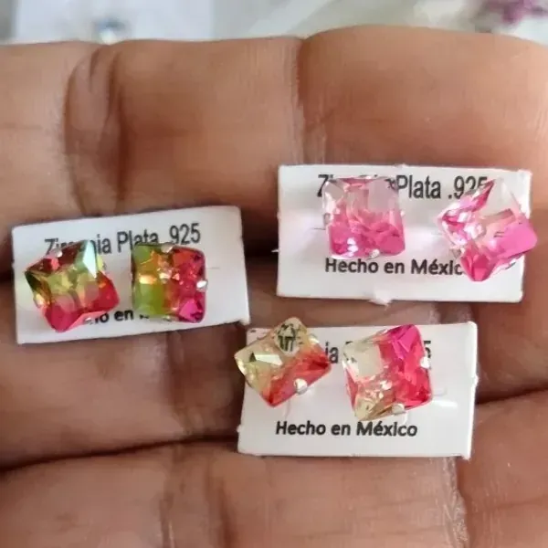 ☯️PLATA 9.25 aretes y broqueles 