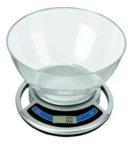 Balanza De Cocina Winco W-7500 Gris Con Bowl 5kg