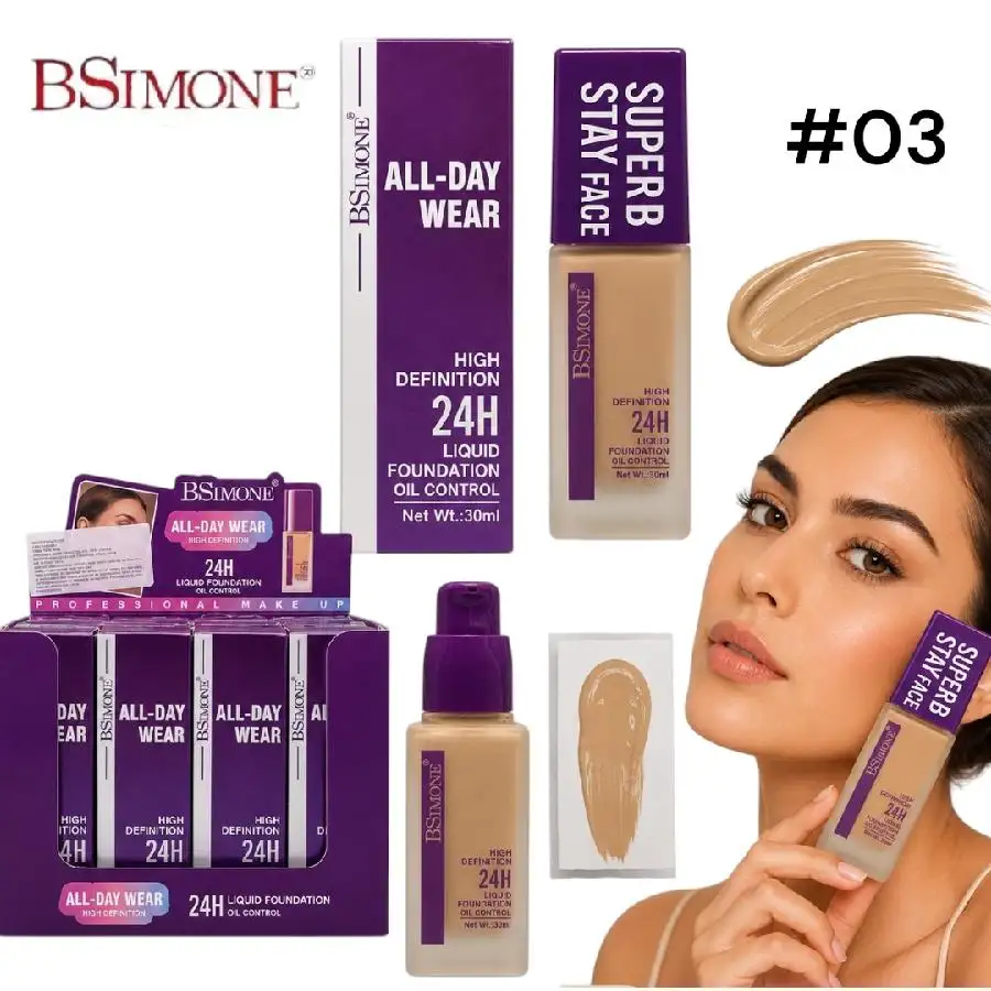 Base liquida high definition #3 bsimone 