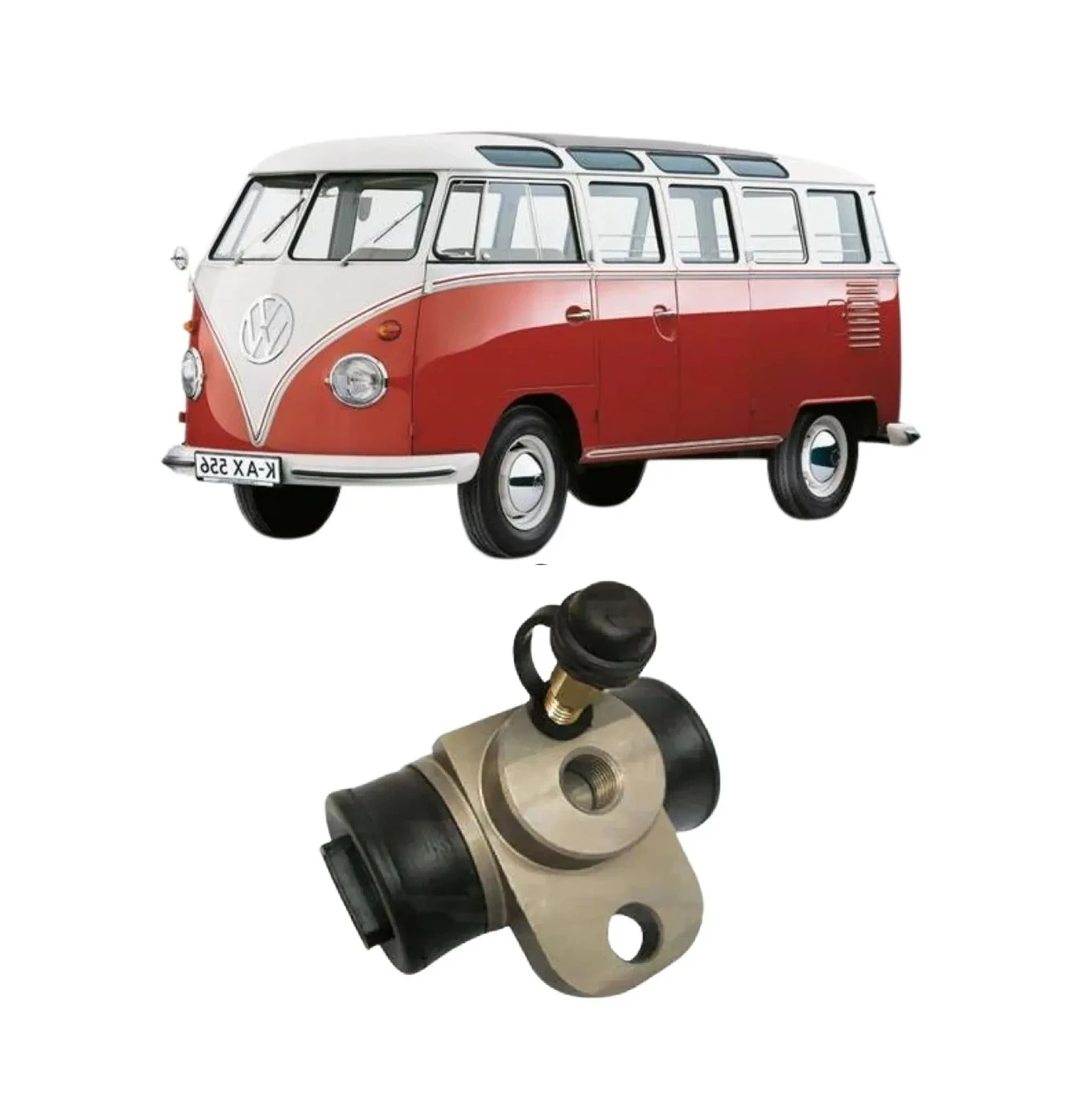Cilindro Auxiliar de rueda Trasera Kombi 1967-1975