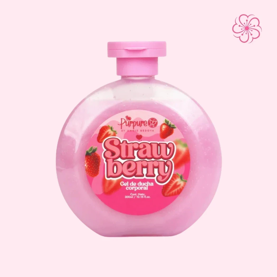 Gel de Ducha Strawberry Purpure 300ml