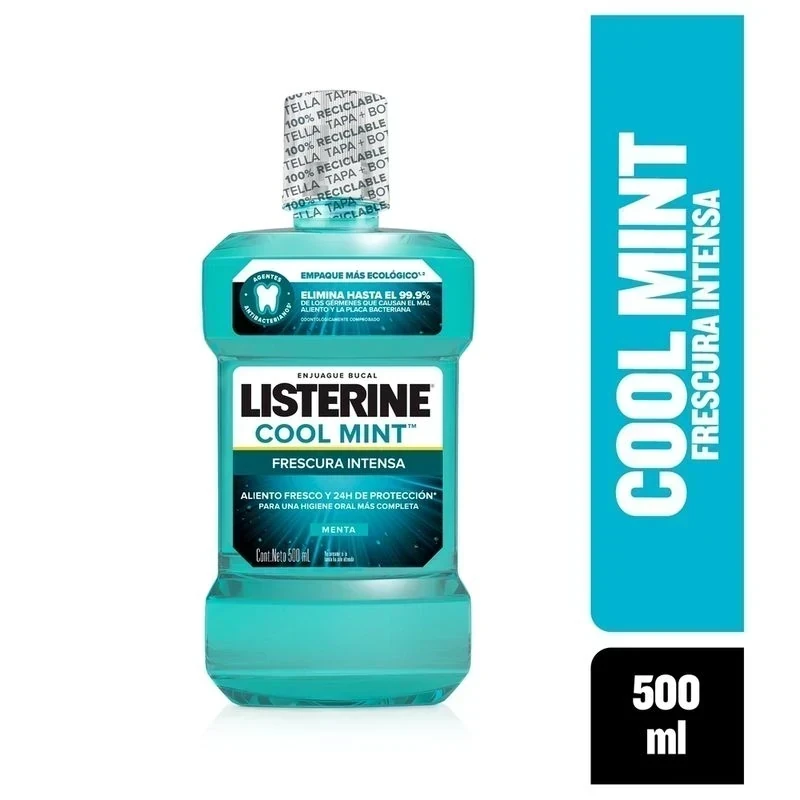 LISTERINE COOL MINT INTENSA 500ml 
