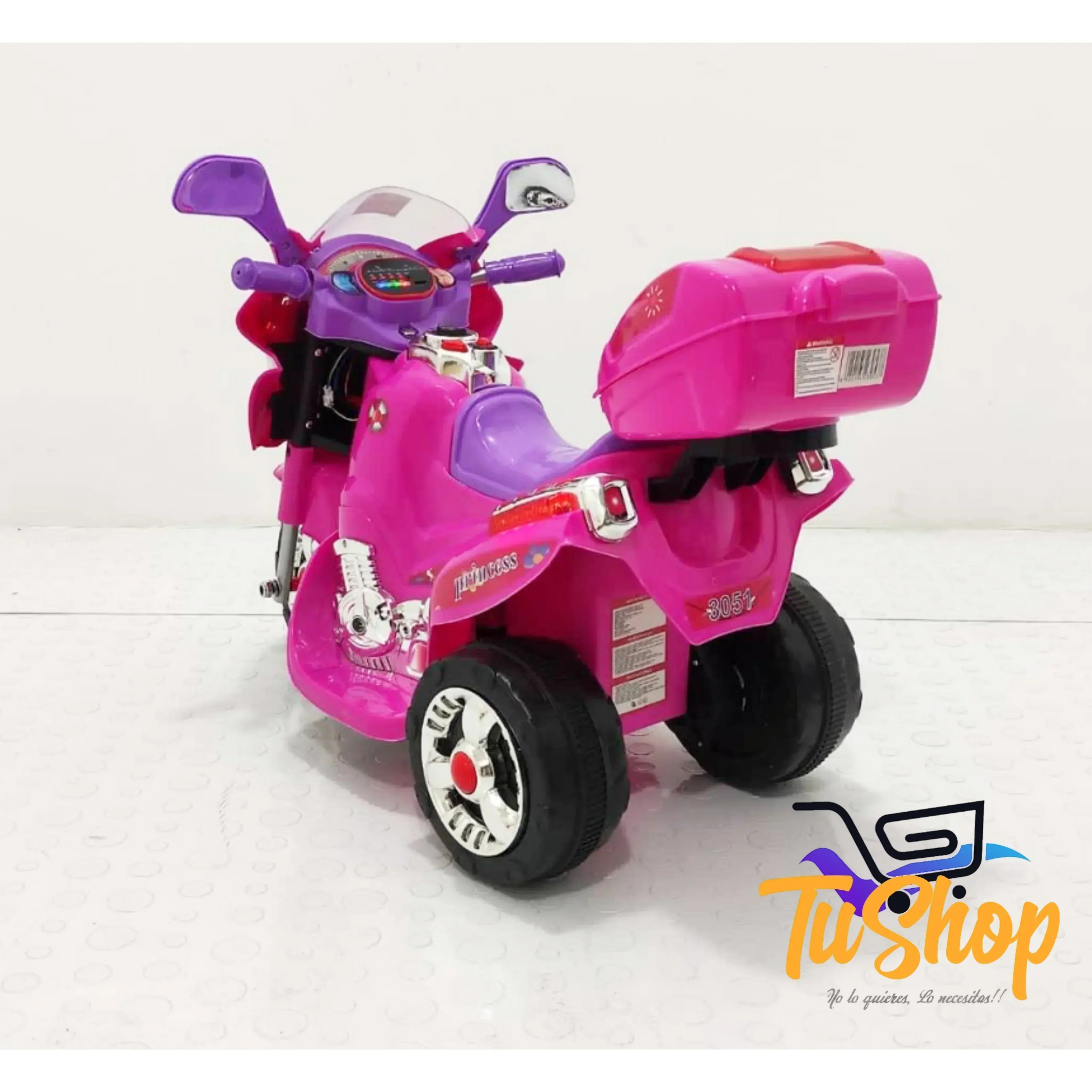 Trimoto eléctrica 1 a 4 años 5