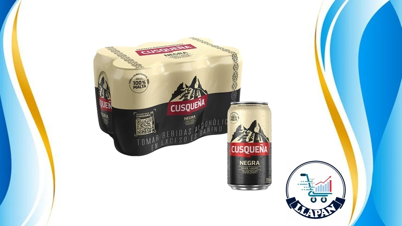SIX PACK CERVEZA CUZQUEÑA NEGRA 355 ML