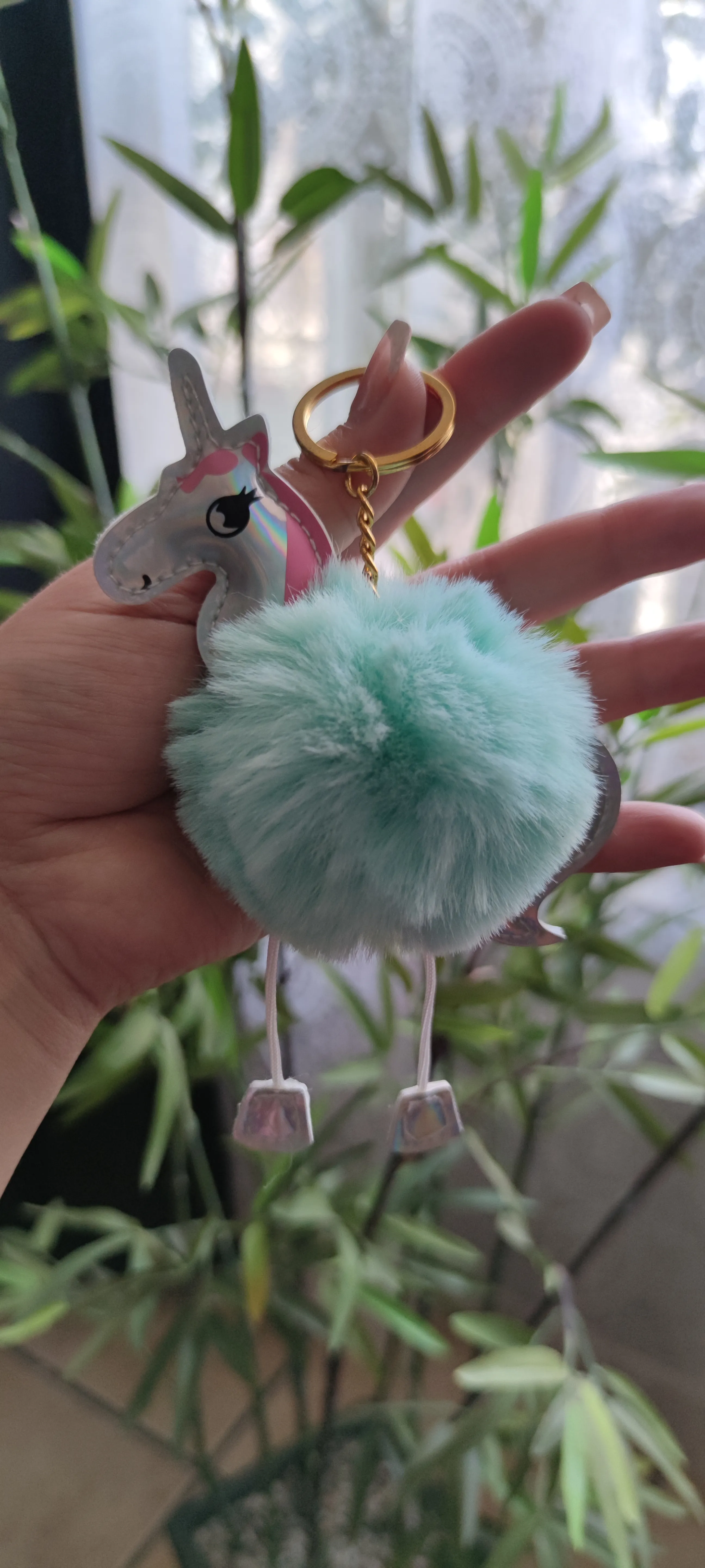Unicornio verde agua 