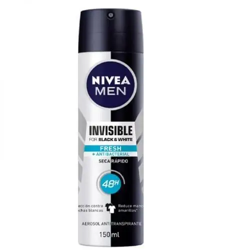 Desodorante aerosol Nivea men Black&White fresh