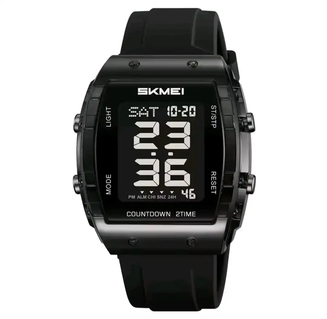 Reloj Skmei Original Sumergible Pulso Goma Digital 2409 Negro