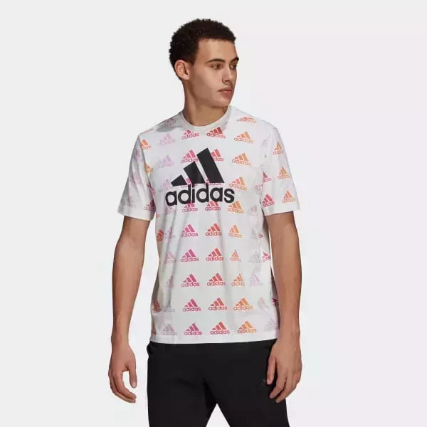  Adidas Polera Essentials Gradient Logo